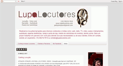 Desktop Screenshot of lupalocutores.com